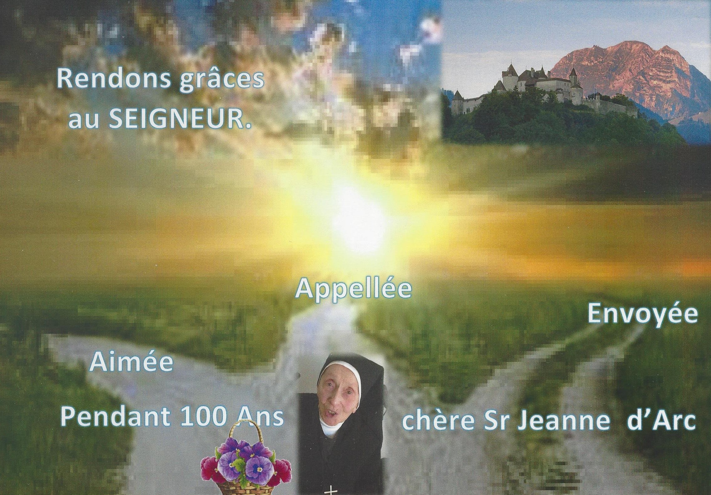 Sr Jeanne d’Arc a 100 ans